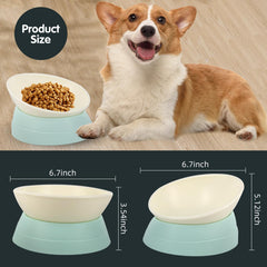 JWPC Bulldog Bowl raised center design centers food to minimize mess and waste
