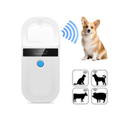 JZLHGOFYTD pet microchip scanner front view for on-site tag reading and management.