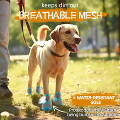 JZXOIVA dog shoes anti-slip sole for stable steps on slick floors