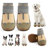 JZXOIVA large size8 dog shoes with wide opening for easy fitting and stability.