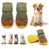 JZXOIVA dog shoes size 5 top view protect paws on hot pavement
