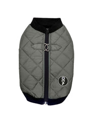 K10 Quiltee Coat soft polar fleece lining adds warmth on chilly walks.