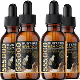 K2xLabs Buster's 60ml hemp oil bottle for dogs supporting joint comfort and calm