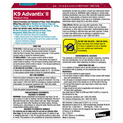 K9 Advantix II spot-on application shows simple, fast topical treatment for dogs.