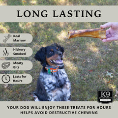 K9 Connoisseur durable bone designed for aggressive chewers in action