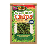 K9 Granola Factory tiras crujientes de judías verdes para perros, snack ligero con fibra.