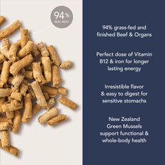 K9 Natural resealable pack preserves freshness between servings