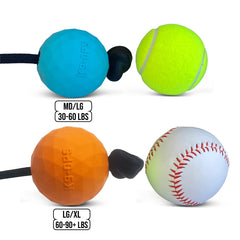 K9 Ops Moki large-dog training ball supports aggressive chewers