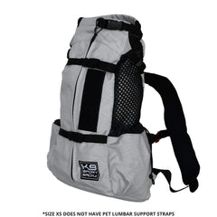 K9 Sport Sack Air 2 X-Small angle-base support stabilizing a tiny dog during travel.
