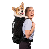 K9 Sport Sack Knavigate front view for hands-free dog transport.