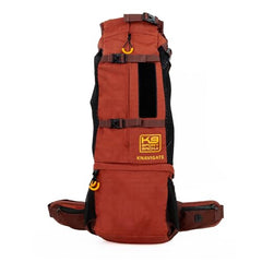 K9 Sport Sack Knavigate Small Dune in-use during hands-free hike