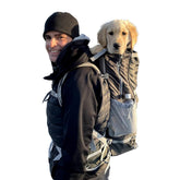 K9 Sport Sack Kolossus large black dog carrier ready for comfortable daily outings.