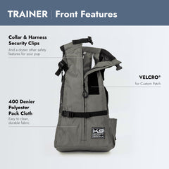 K9 Sport Sack Trainer large easy-on-off ergonomic straps for quick, comfortable pauses