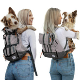 K9 Sport Sack Urban 3 X-Small with dog in backpack for easy city adventures.