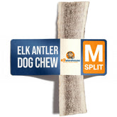 K9warehouse elk antlers dog chew pack image shows durable, long-lasting entertainment.