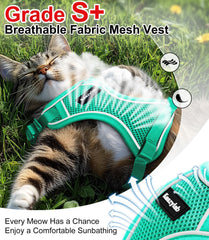Kaazylab Emerald harness close-up reveals breathable mesh and soft padding for comfort.