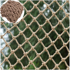 KACQIHTU hemp rope net kids-climbing-assembly promotes sturdy safe play.