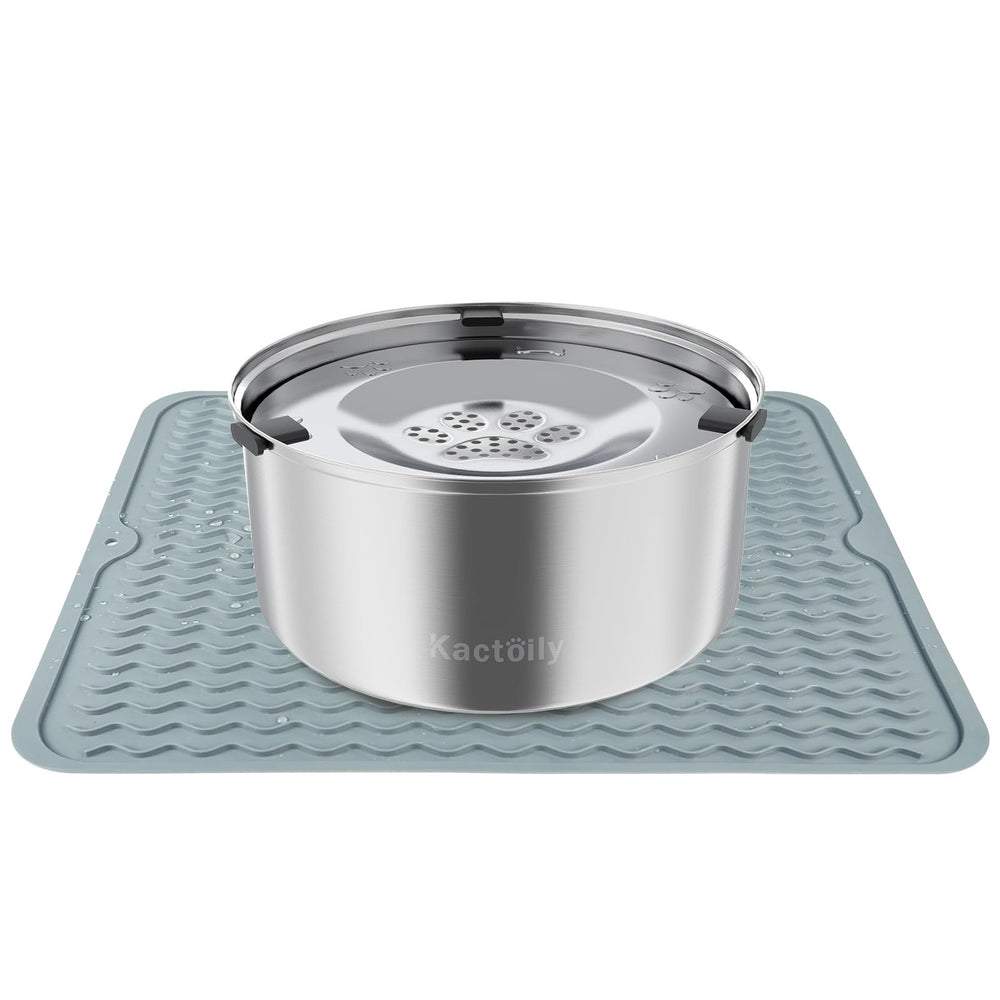 Kactoily 3L dog water bowl with large capacity for multi-pet homes.
