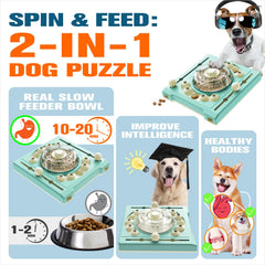 KADTC dog puzzle toy food dispense detail captures hidden kibble reward