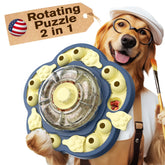 KADTC us-design-patented dog puzzle with three levels boosts mental stimulation during play