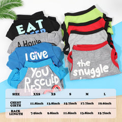 Kallfir-cutie soft polyester dog shirt offers breathability for daily wear.