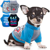 Kallfir-cutie xs back Chihuahua clothes provide a snug, comfortable fit for tiny dogs.