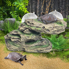 Kathson durable resin material aquarium feature resists deformation and supports long-term use.