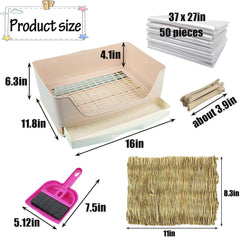 Kathson grass mat insert—soft surface helps keep your pet comfortable.