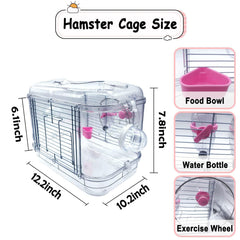 Kathson ventilated mesh cage ensures steady airflow for small animals.
