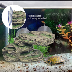 Kathson natural rock appearance platform blends with habitat and enhances realism.