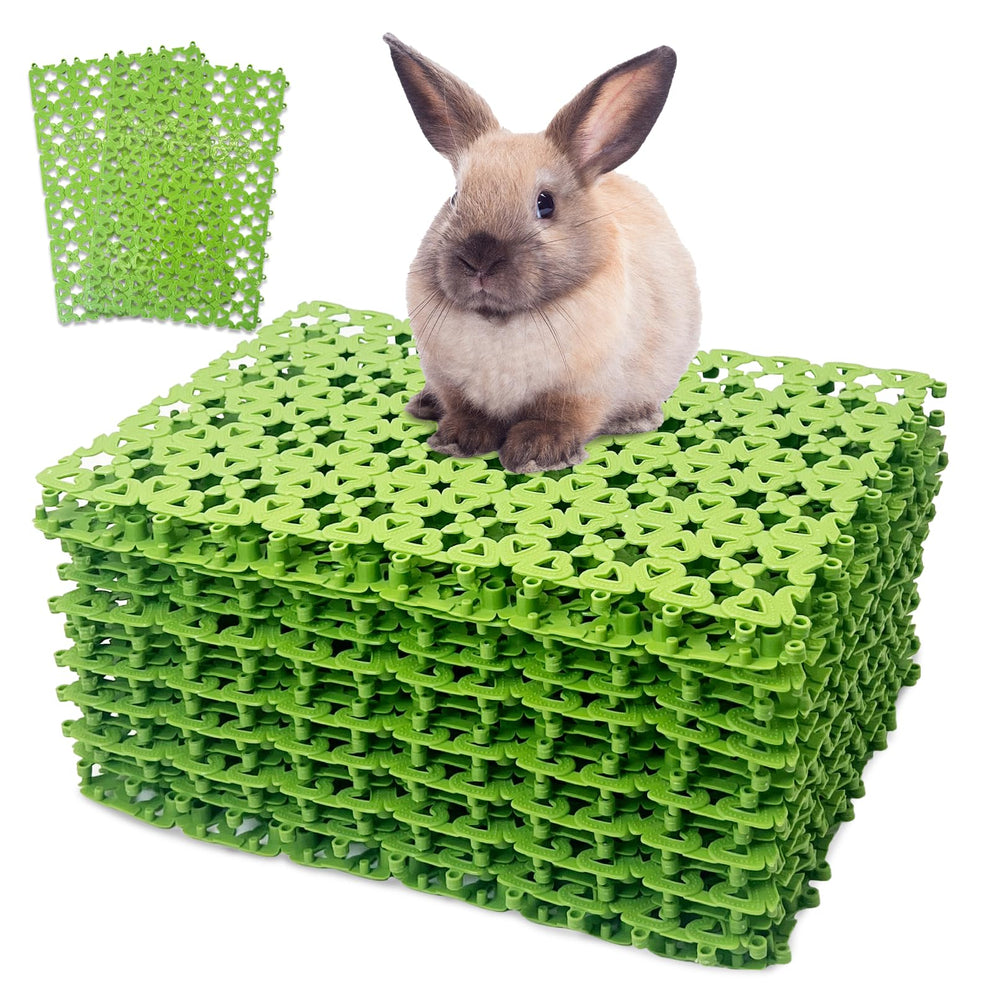Kathson rabbit cage mat cut-fit design for precise cage sizing and comfortable floors.