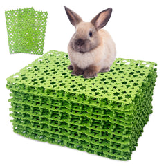 Kathson rabbit cage mat cut-fit design for precise cage sizing and comfortable floors.