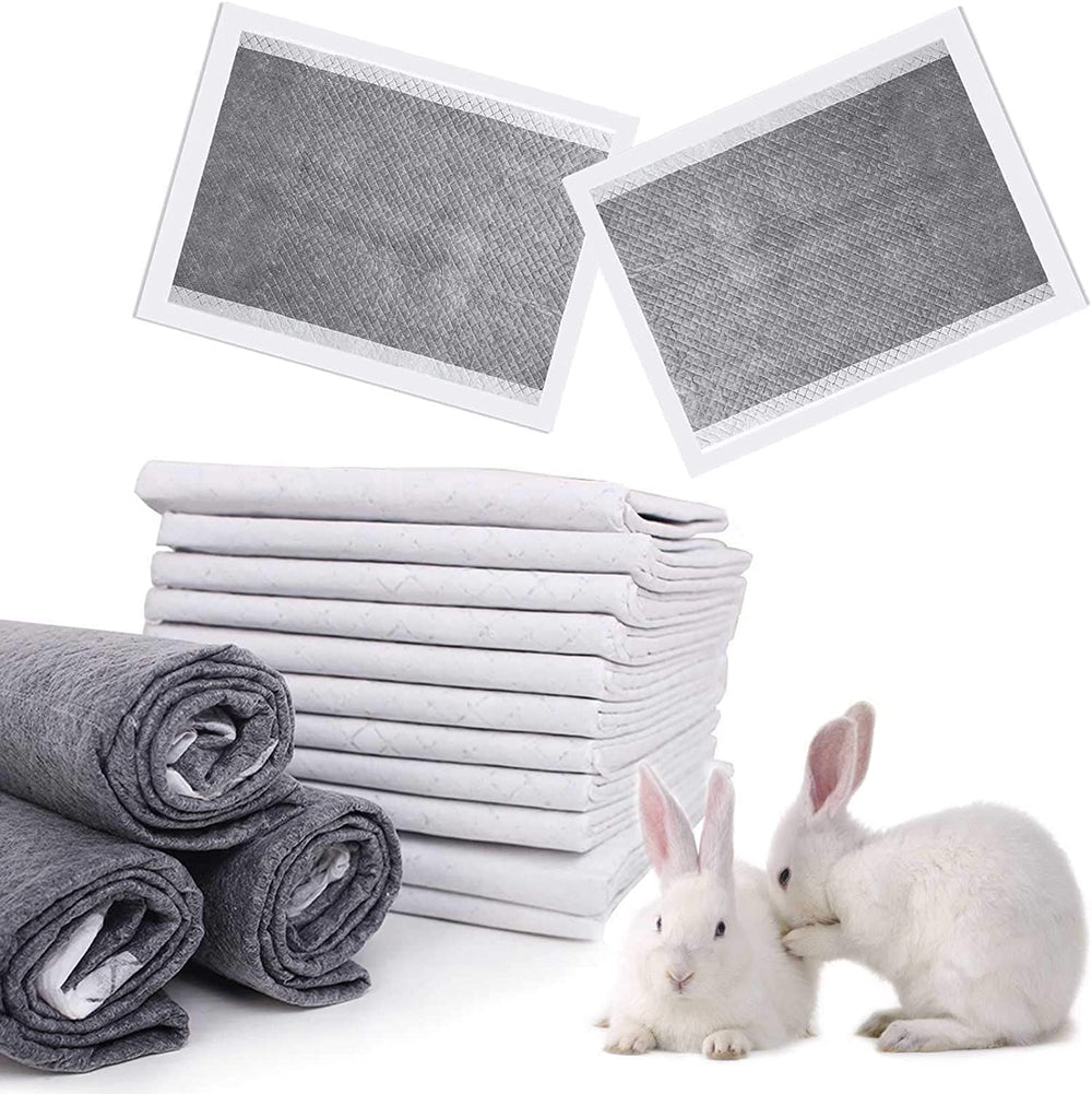 kathson rabbit pads absorbent quick-dry surface keeps cage dry and comfortable