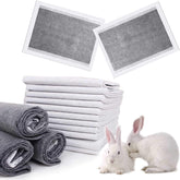 kathson rabbit pads absorbent quick-dry surface keeps cage dry and comfortable