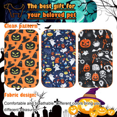 KATOLK Halloween dog clothes soft texture demonstrates gentle fabric feel