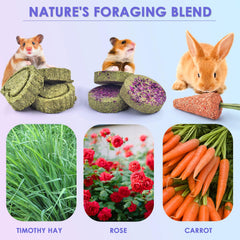 KATUMO Timothy hay sticks rabbits dental health focus for ongoing teeth wear.