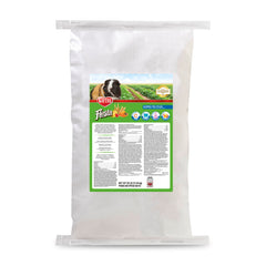 Kaytee Fiesta Guinea Pig Food bowl with varied ingredients supports engaging foraging during mealtime.
