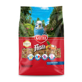 Kaytee Fiesta parakeet-food ingredient bowl with varied shapes encouraging foraging.