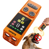 Kcdowiv dog bark deterrent with 4x emitters provides wider coverage for yard training.