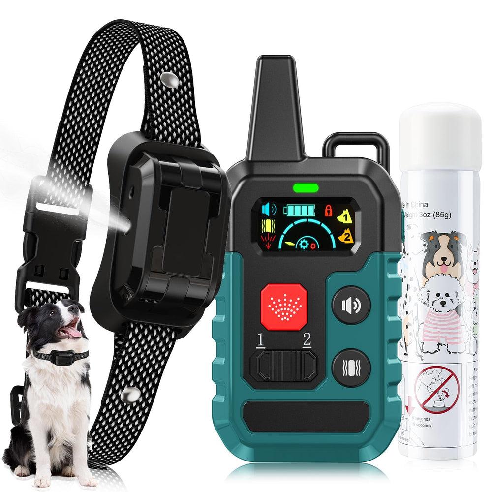 KDSZJDV Citronella collar front view highlighting humane training cue for dogs.