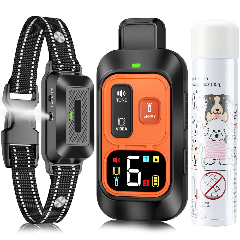 KDSZJDV citronella dog collar with remote delivers precise training from a distance.