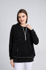 Kei Tomlison hoodie walking with pet during outdoor strolls and car rides