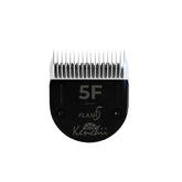 Kenchii Flash 5 detachable blades close-up for easy, efficient grooming.