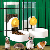 Kenond hanging automatic rabbit feeder—dual 40oz capacity for longer use