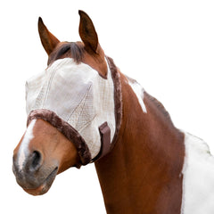 Kensington Fly Mask face view with clear visibility and protection.