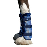 Kensington Signature Pony Turnout front view in purple shows waterproof coverage