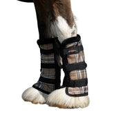 Kensington Summer Protection Fly Boots black XXL front view for all-season leg protection