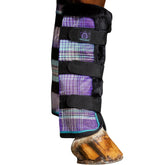 Kensington SuperMesh Turnout front view shows secure stay-in-place fit for deluxe black boots