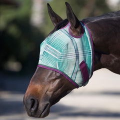 Kensington UV Horse Fly Mask forelock freedom supports effortless mane movement.