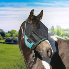 Kensington UViator CatchMask halter-ready design lets you guide your horse easily.